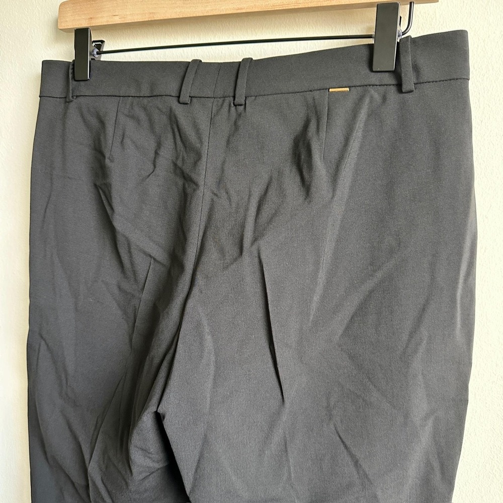 BOSS Pants Womens 4 Black Dress Slim Tapered Office Wear Career Suit New - Picture 3 of 5
